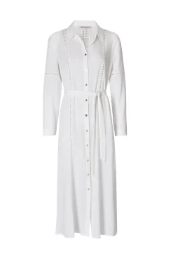 Antibes Beach Maxi Shirt Dress