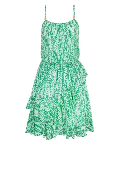 Belle Mare Frill Mini Dress