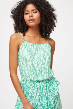 Belle Mare Frill Mini Dress