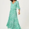 Belle Mare Smocked Waist Maxi Dress