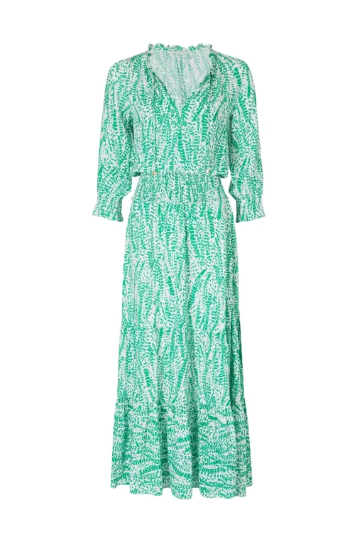 Belle Mare Smocked Waist Maxi Dress