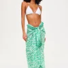 Belle Mare Tassel Trim Sarong