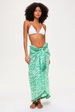 Belle Mare Tassel Trim Sarong