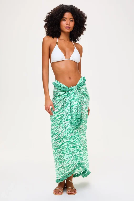 Belle Mare Tassel Trim Sarong