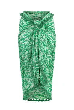 Belle Mare Tassel Trim Sarong