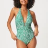 Belle Mare U-Bar Halterneck Swimsuit