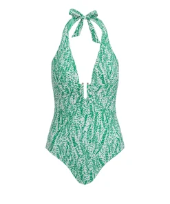 Belle Mare U-Bar Halterneck Swimsuit