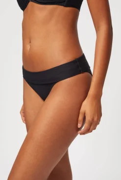 Black Fold Over Bottom