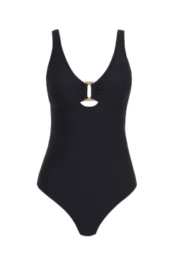 Black Rectangle Swimsuit