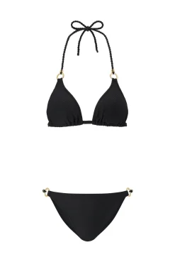 Black Ring Triangle Bikini