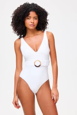 Cala Luna Belted Swimsuit