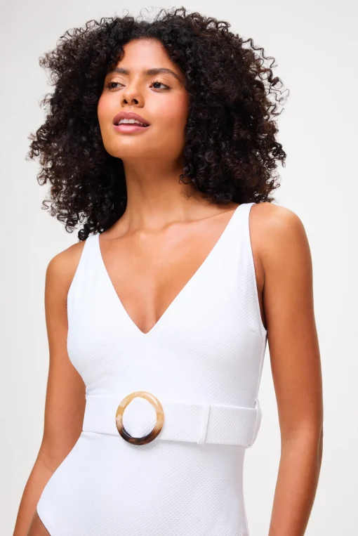 Cala Luna Belted Swimsuit