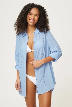 Cap Mala Lace Beach Shirt