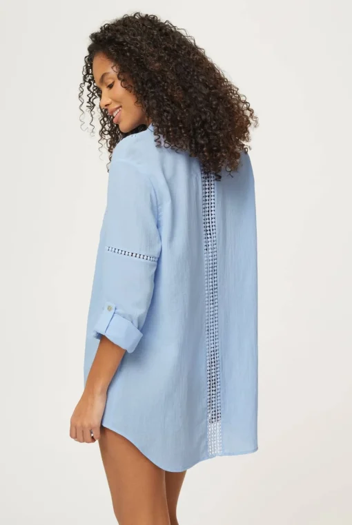 Cap Mala Lace Beach Shirt