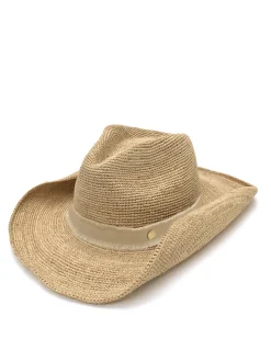 Cape Elizabeth Raffia Cowboy Hat