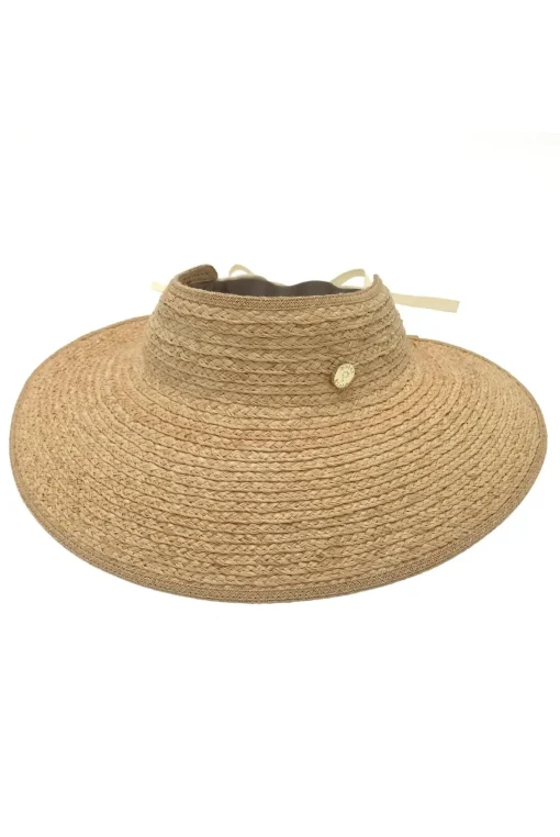 Cape Elizabeth Raffia Visor