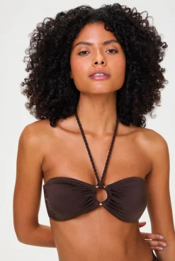 Coco Palm Ring Bandeau Top