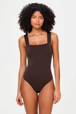 Coco Palm Square Neck Swimsuit