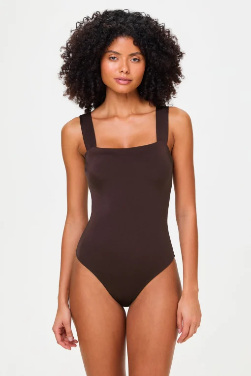 Coco Palm Square Neck Swimsuit