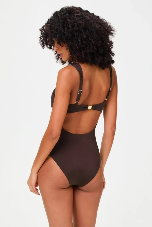 Coco Palm Square Neck Swimsuit
