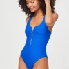 Electric Blue Racerback Swimsuit