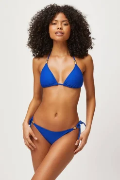 Electric Blue Triangle Top