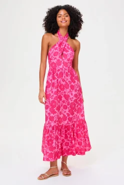 Fairhaven Halterneck Maxi Dress