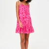 Fairhaven Tie-Shoulder Mini Dress