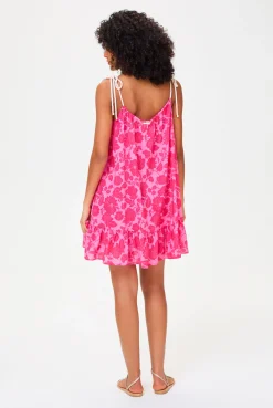Fairhaven Tie-Shoulder Mini Dress