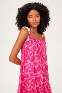 Fairhaven Tie-Shoulder Mini Dress