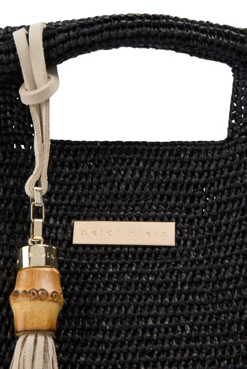 Grace Bay Medium Raffia Bucket Bag