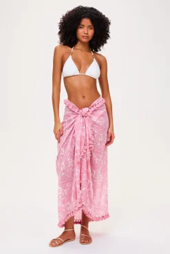Ischia Tassel Trim Sarong
