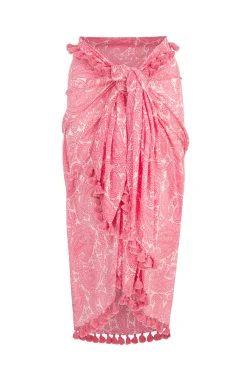 Ischia Tassel Trim Sarong