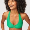 Jade U-Bar Halterneck Top