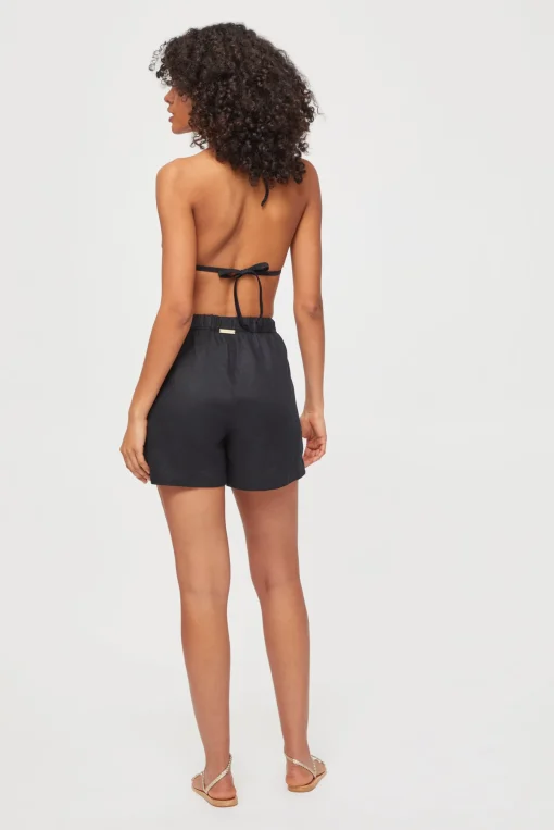 La Bocana Linen Drawstring Shorts