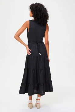 La Bocana Plunge Maxi Dress