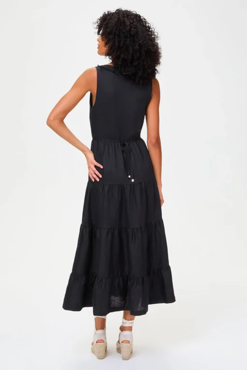 La Bocana Plunge Maxi Dress