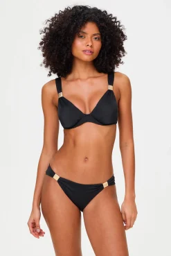 La Bocana Slider Plunge Bikini With Hipster Bottom