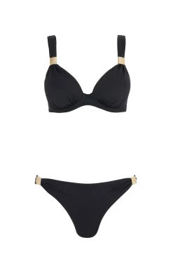 La Bocana Slider Plunge Bikini With Hipster Bottom