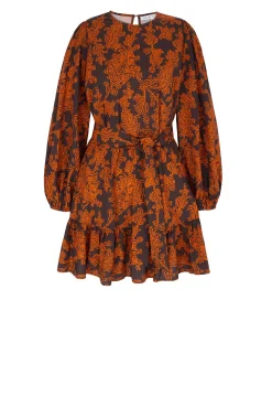 La Peñita Long Sleeve Mini Dress