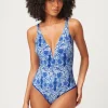 Lake Como Reversible V-Cut Swimsuit