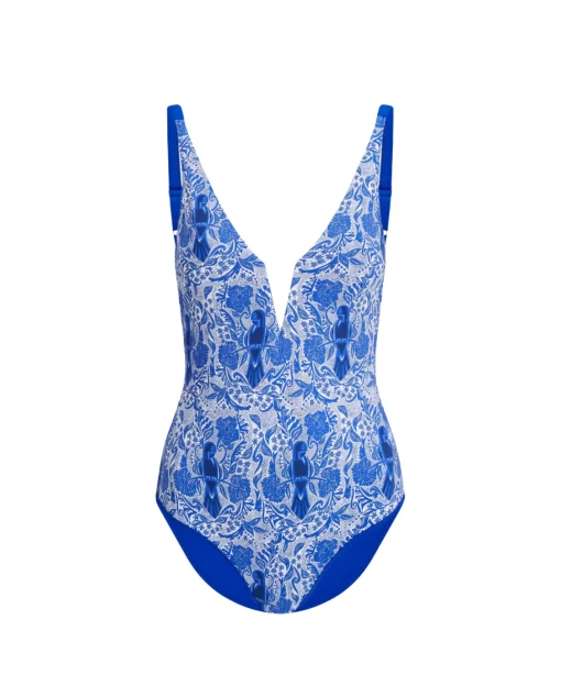 Lake Como Reversible V-Cut Swimsuit