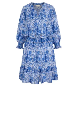Lake Como Smocked Waist Mini Dress