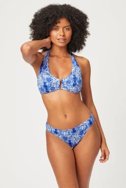 Lake Como U-Bar Halterneck Top