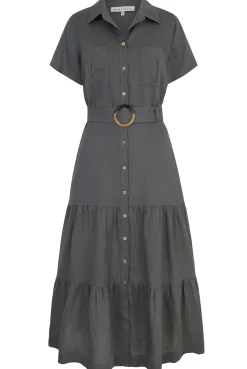 Lake Maggiore Maxi Shirt Dress