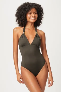 Lake Maggiore Slider Plunge Swimsuit