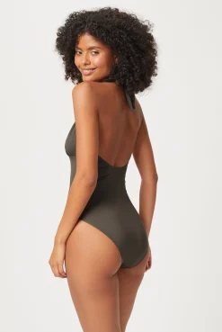 Lake Maggiore Slider Plunge Swimsuit