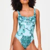 Liana Lace Up Swimsuit