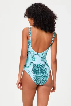 Liana Lace Up Swimsuit