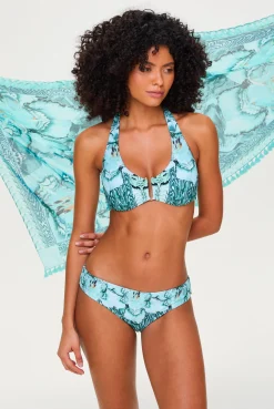 Liana U-Bar Halterneck Top